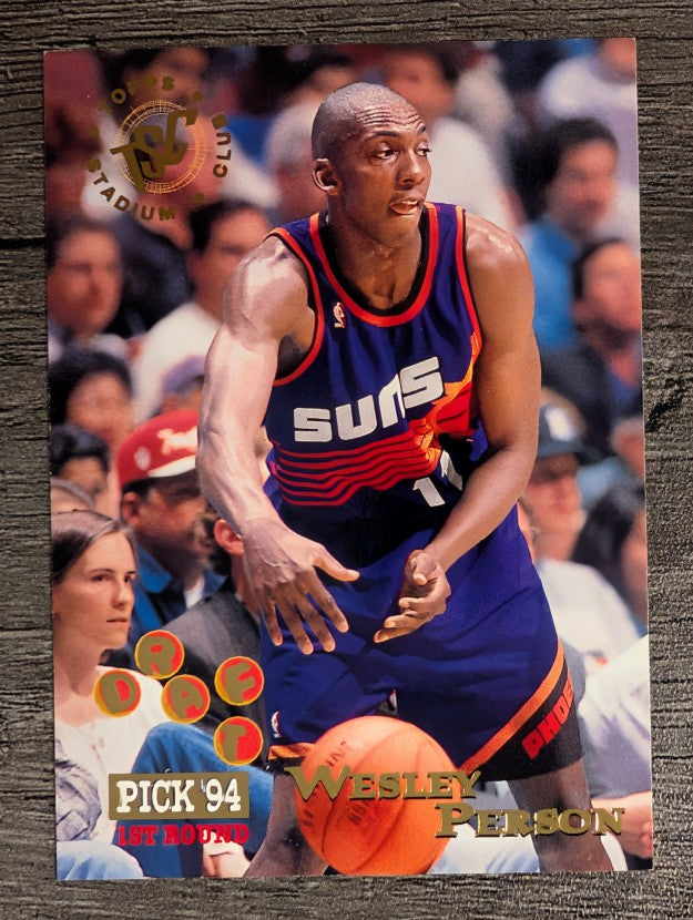 1994-95 Stadium Club #320 Wesley Person RC