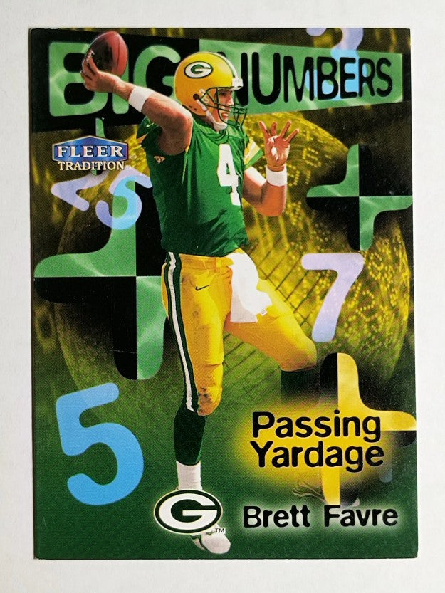 1998 Fleer Tradition Big Numbers #BN5C Brett Favre 2