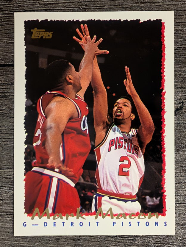 1994-95 Topps #129 Mark Macon