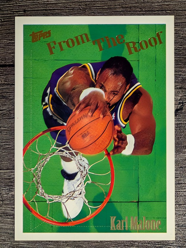 1994-95 Topps #280 Karl Malone FTR