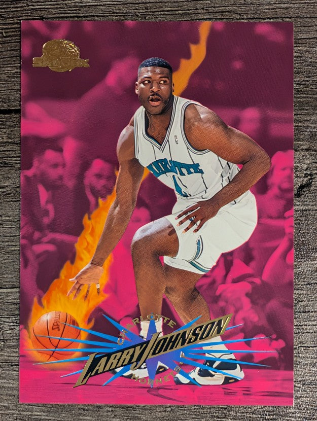 1995-96 SkyBox Premium #13 Larry Johnson
