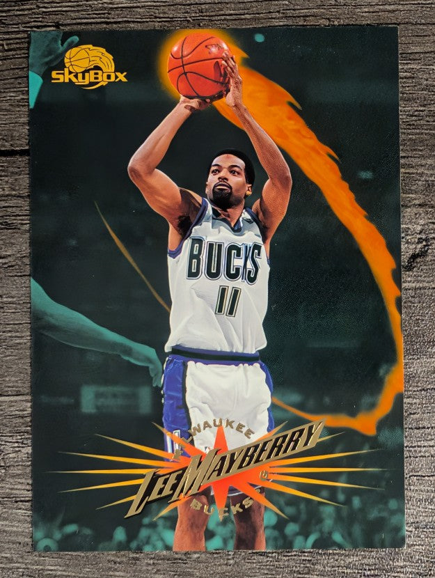 1995-96 SkyBox Premium #183 Lee Mayberry