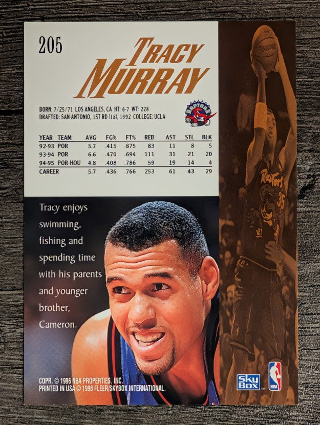 1995-96 SkyBox Premium #205 Tracy Murray