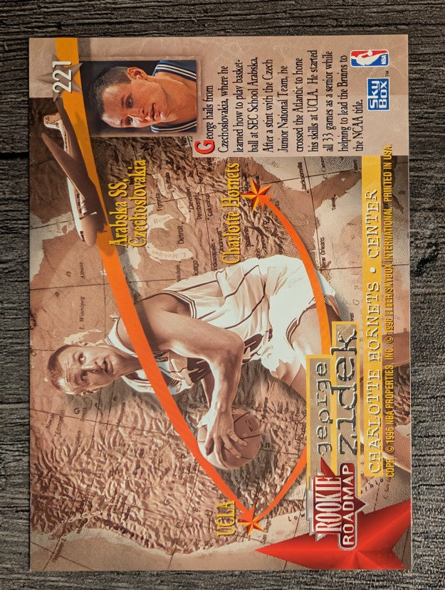 1995-96 SkyBox Premium #221 George Zidek RC