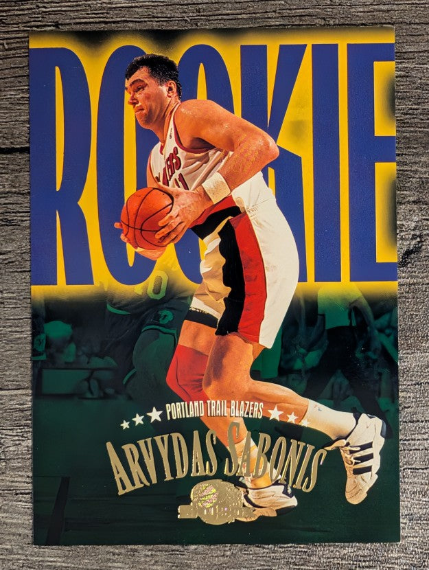 1995-96 SkyBox Premium #239 Arvydas Sabonis RC