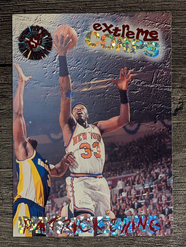 1995-96 Stadium Club #118R Patrick Ewing EC Red