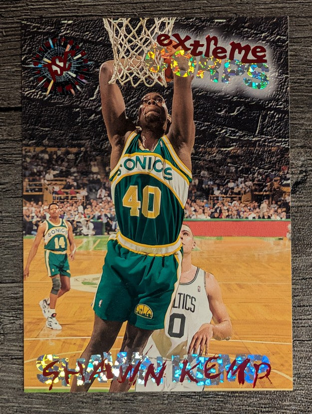 1995-96 Stadium Club #125R Shawn Kemp EC Red