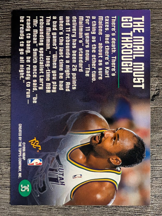 1995-96 Stadium Club Members Only 50 #35 Karl Malone