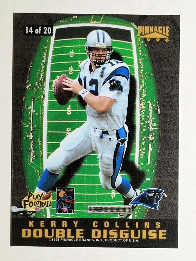 1996 Pinnacle Double Disguise #14 Brett Favre/Kerry Collins