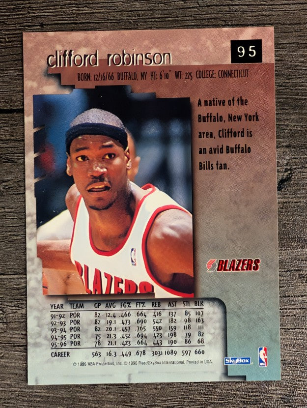 1996-97 SkyBox Premium #95 Clifford Robinson