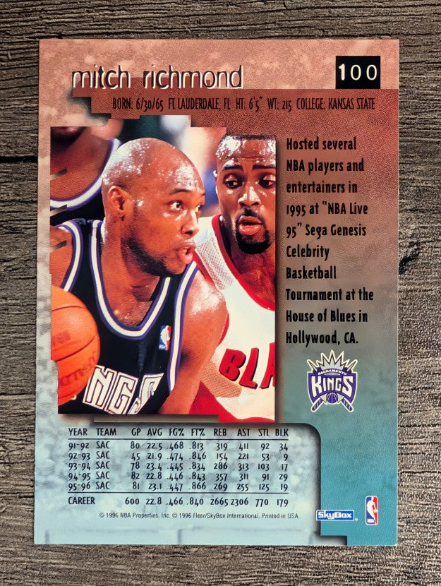 1996-97 SkyBox Premium #100 Mitch Richmond