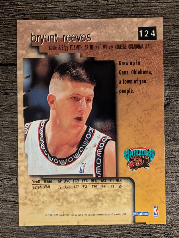1996-97 SkyBox Premium #124 Bryant Reeves