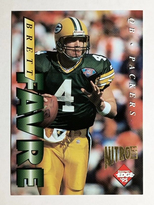 1995 Collector's Edge Nitro 22K #71 Brett Favre