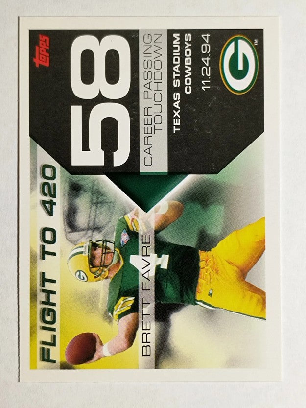 2007 Topps Brett Favre Collection #BF58 Brett Favre