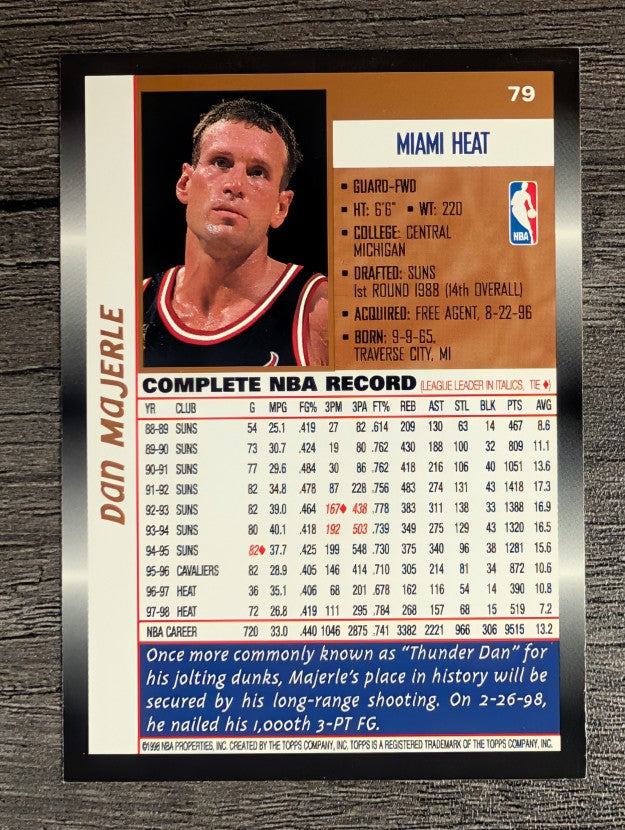 1998-99 Topps #79 Dan Majerle