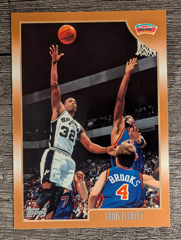 1998-99 Topps #100 Sean Elliott
