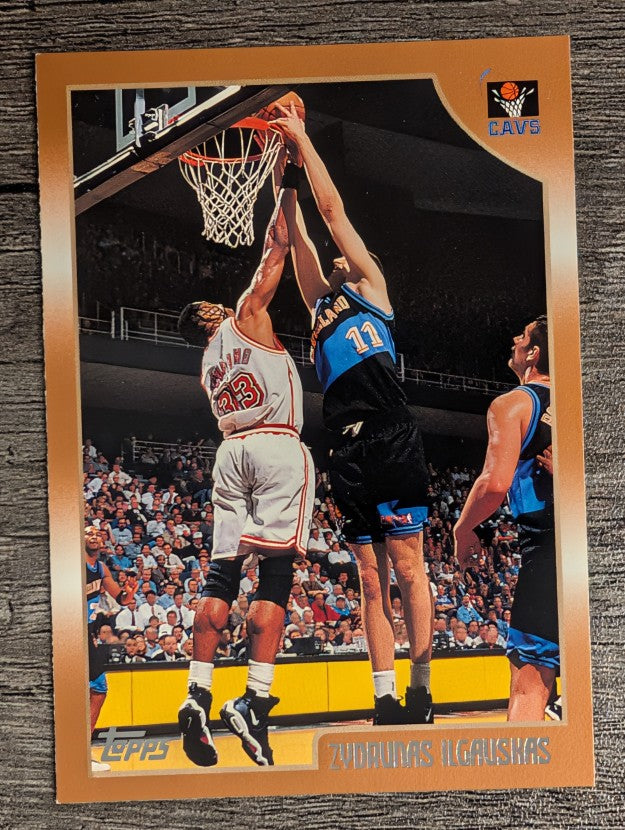 1998-99 Topps #102 Zydrunas Ilgauskas