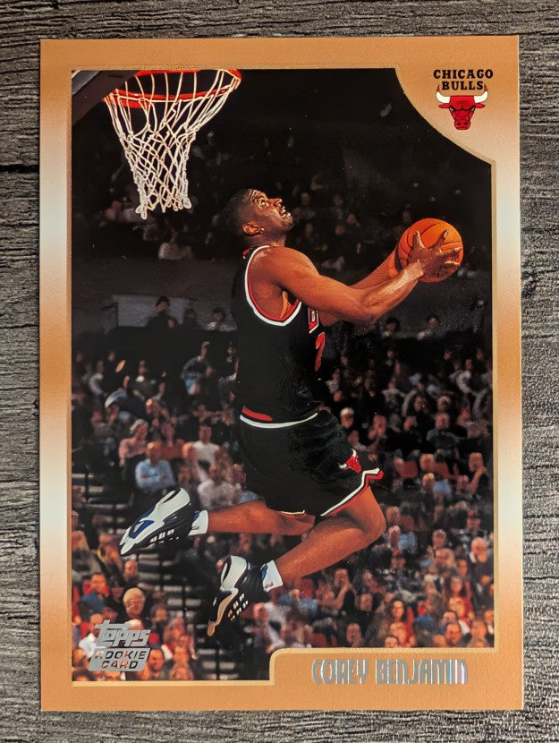 1998-99 Topps #121 Corey Benjamin RC