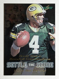 1999 Score Settle the Score #1 Brett Favre/Randall Cunningham