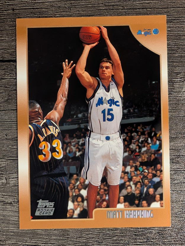 1998-99 Topps #157 Matt Harpring RC