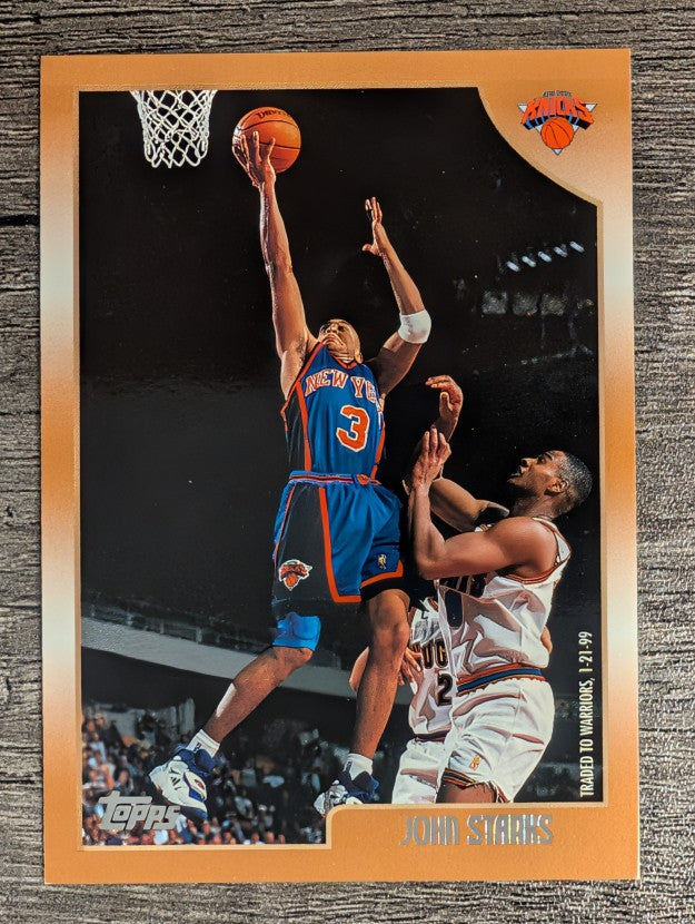 1998-99 Topps #176 John Starks