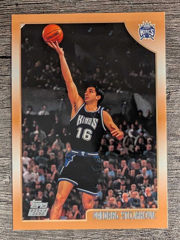 1998-99 Topps #201 Peja Stojakovic RC