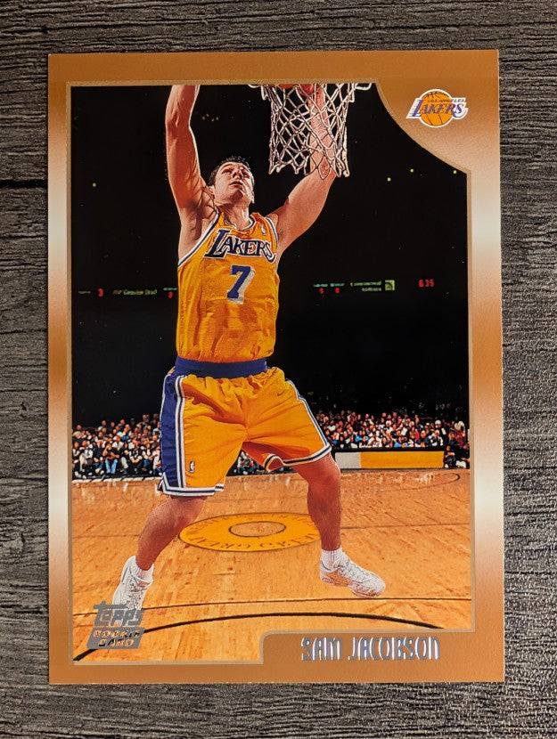 1998-99 Topps #212 Sam Jacobson RC