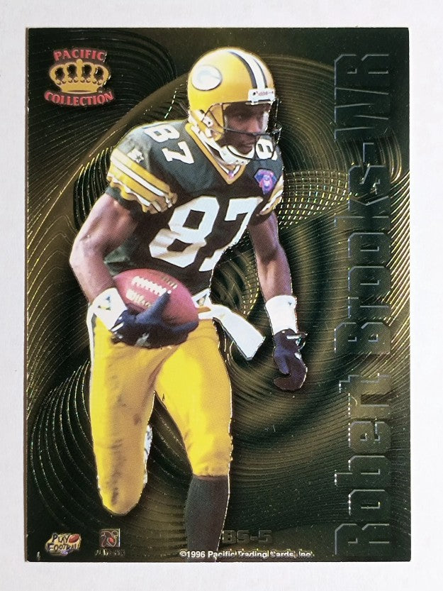 1996 Pacific Bomb Squad #5 Brett Favre/Robert Brooks