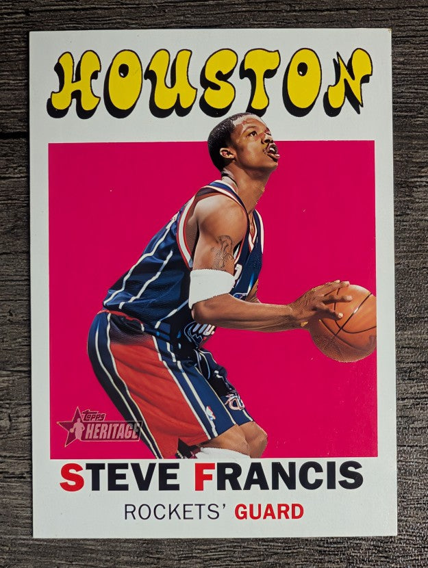 2000-01 Topps Heritage #12 Steve Francis