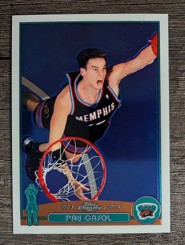 2003-04 Topps Chrome #19 Pau Gasol