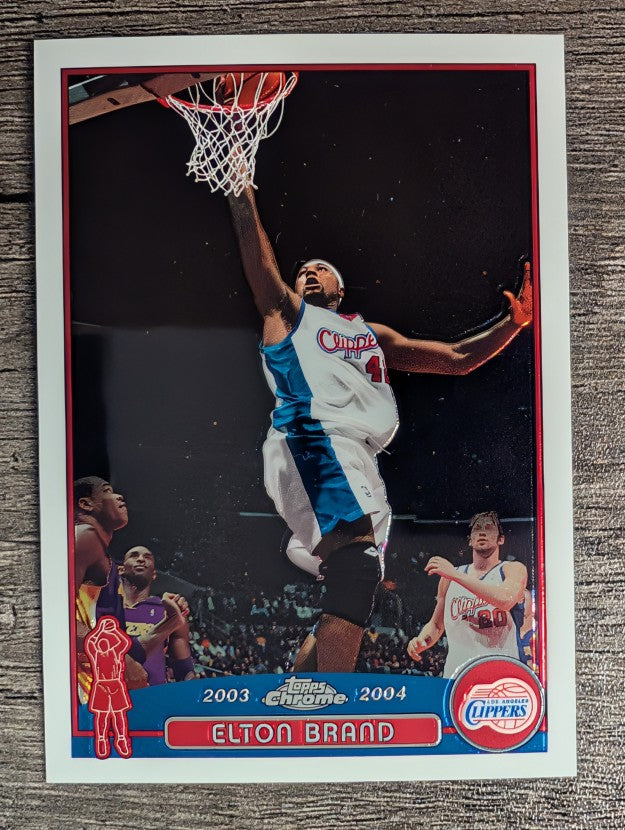 2003-04 Topps Chrome #42 Elton Brand