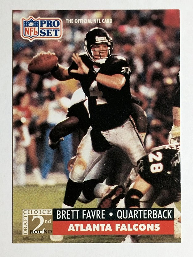 1991 Pro Set #762 Brett Favre RC