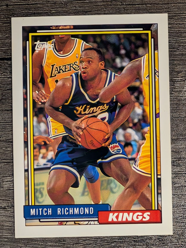 1992-93 Topps #25 Mitch Richmond