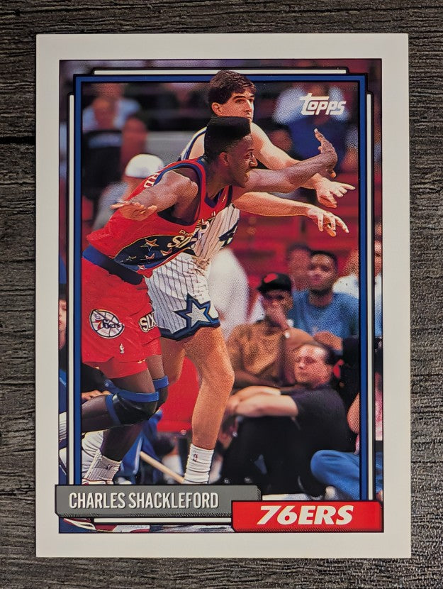1992-93 Topps #34 Charles Shackleford