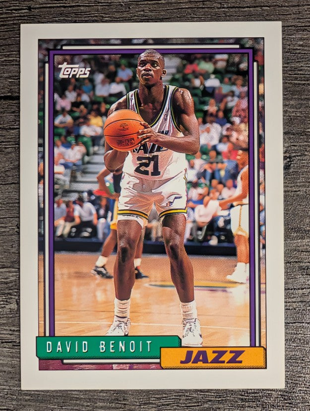 1992-93 Topps #49 David Benoit