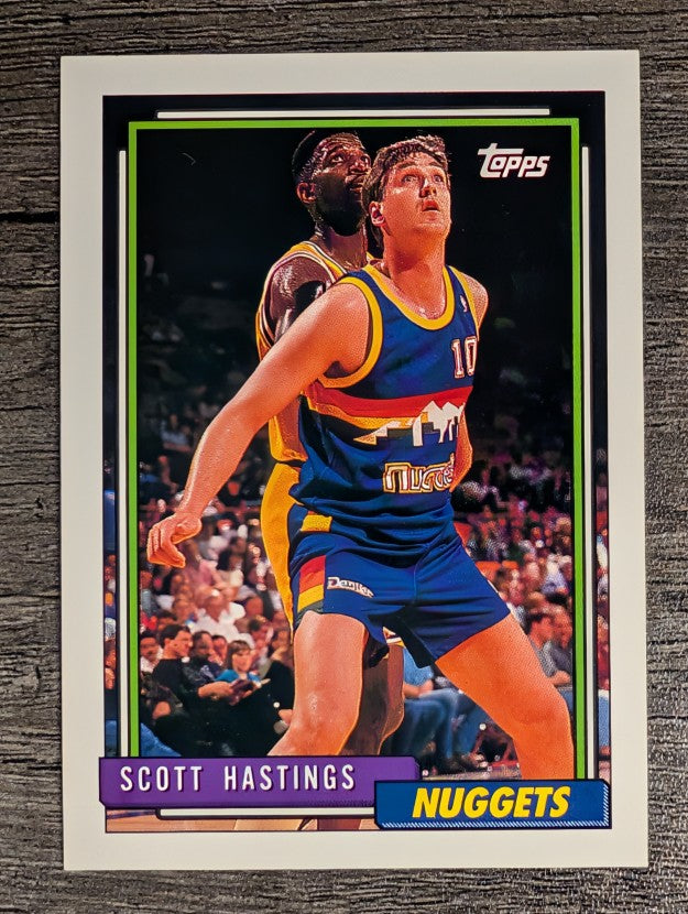 1992-93 Topps #50 Scott Hastings