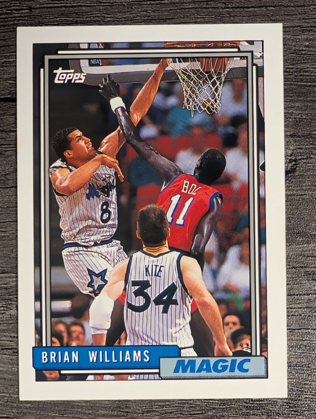1992-93 Topps #55 Brian Williams