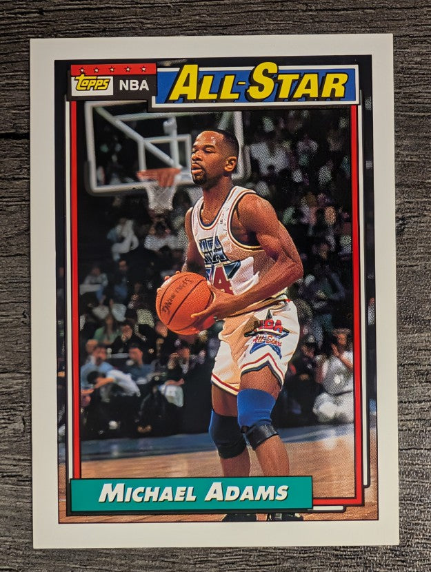 1992-93 Topps #114 Michael Adams AS