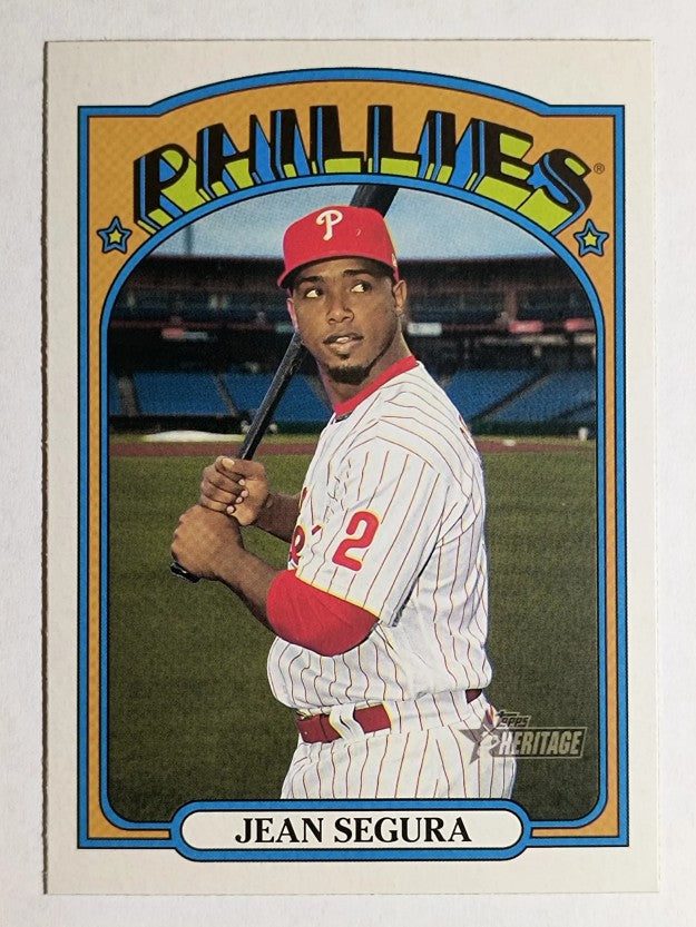 2021 Topps Heritage #338 Jean Segura