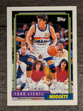 1992-93 Topps #182 Todd Lichti