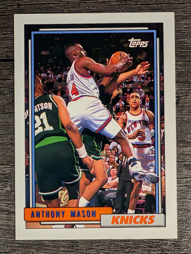 1992-93 Topps #195 Anthony Mason