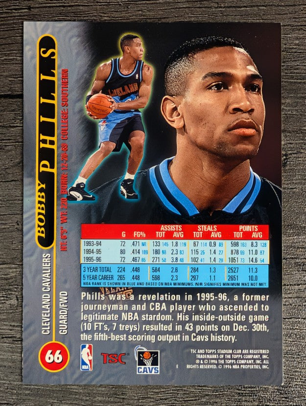 1996-97 Stadium Club #66 Bobby Phills