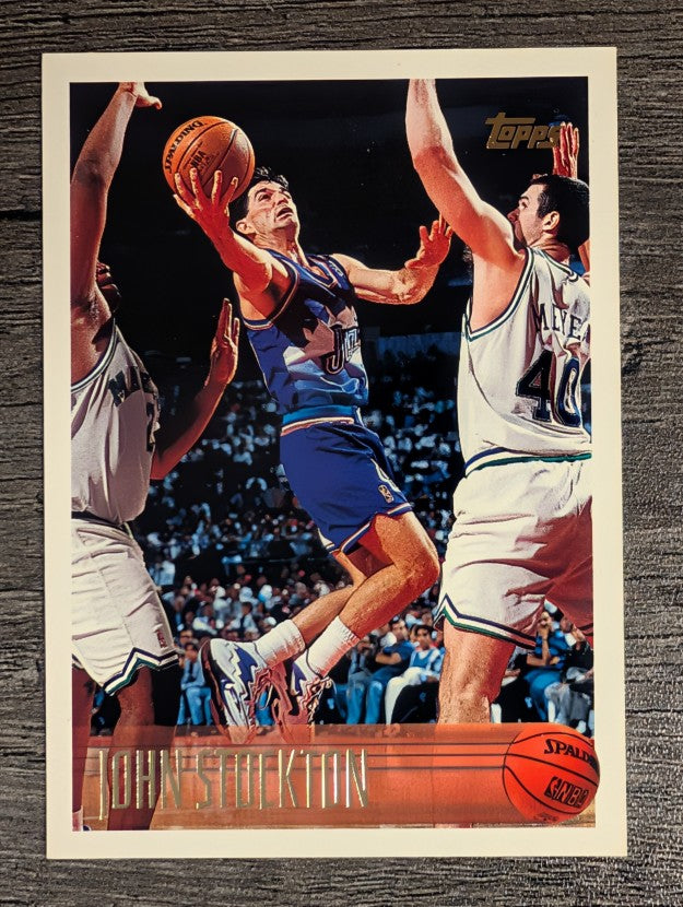 1996-97 Topps #123 John Stockton