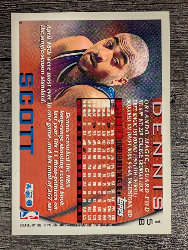 1996-97 Topps #158 Dennis Scott