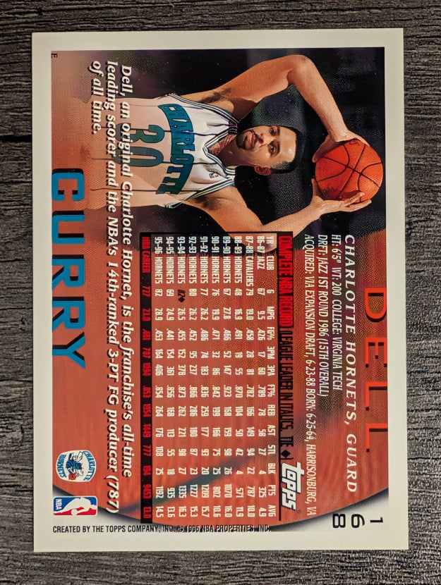 1996-97 Topps #168 Dell Curry