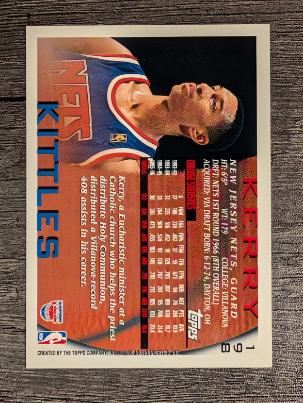 1996-97 Topps #198 Kerry Kittles RC