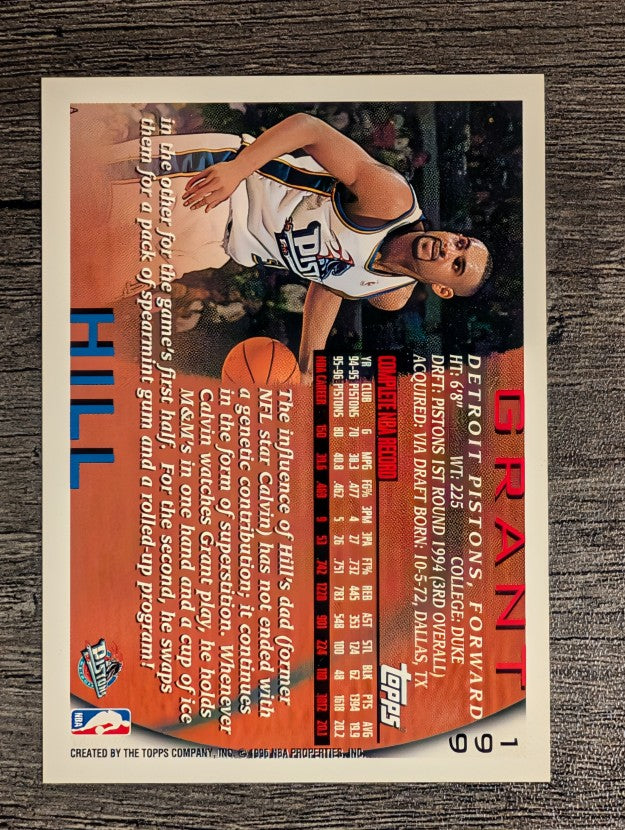1996-97 Topps #199 Grant Hill