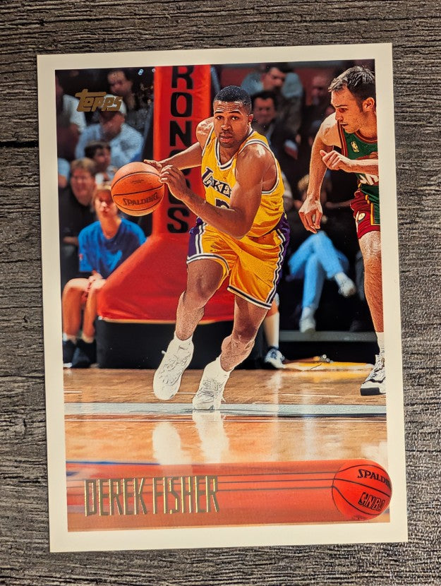 1996-97 Topps #206 Derek Fisher RC