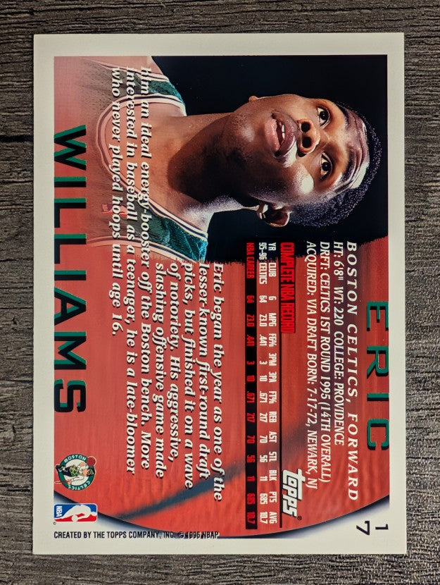 1996-97 Topps NBA at 50 #17 Eric Williams
