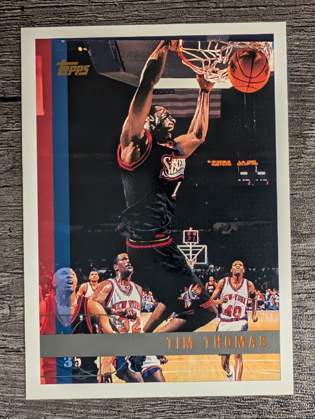 1997-98 Topps #114 Tim Thomas RC